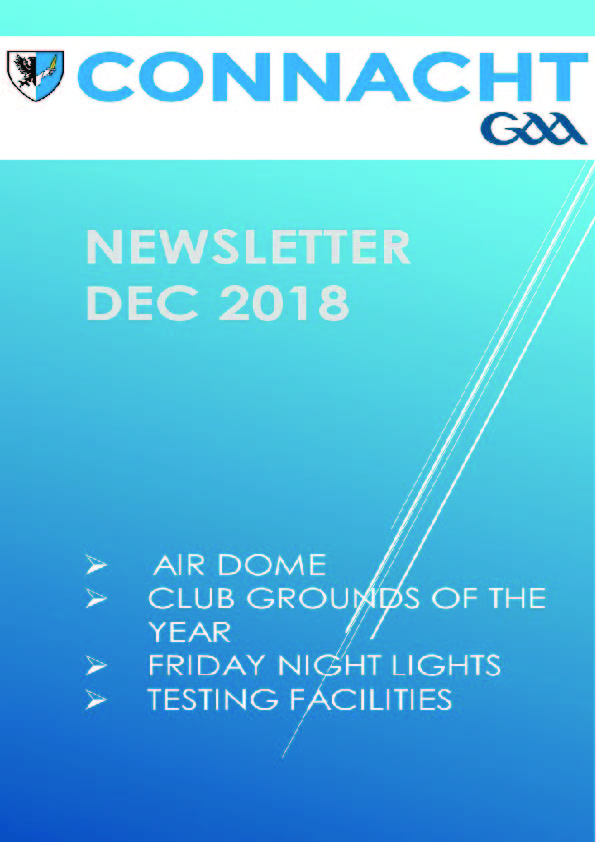 Connacht GAA Newsletter for December